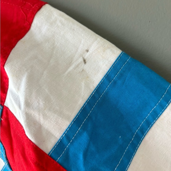 Vintage NWT Mighty Mac, youth size 7, Red and Blue 'Spike It!' Jacket. Zip up - Picture 9 of 10